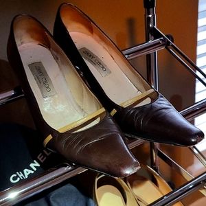 Jimmy Choo Brown Pumps